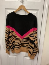 Womens Tiger Stripe Sweater