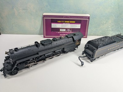MTH Premier 20-3130-1 O 4-8-4 T-1 Steam Engine Reading #2124 3 Rail PS2, Tested