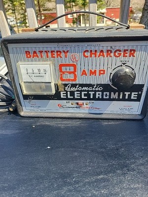 Vintage Schumacher Model Ws108 8amp Battery Charger For 6v&12v | eBay
