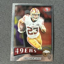 Topps 2025 Chrome Christian McCaffrey #1975-29 San Francisco 49ers Football Card
