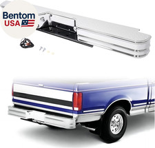 Rear Bumper Compatible With 1967-1991 Ck Fleetside 1978-1985 Ram Charger 1978-1