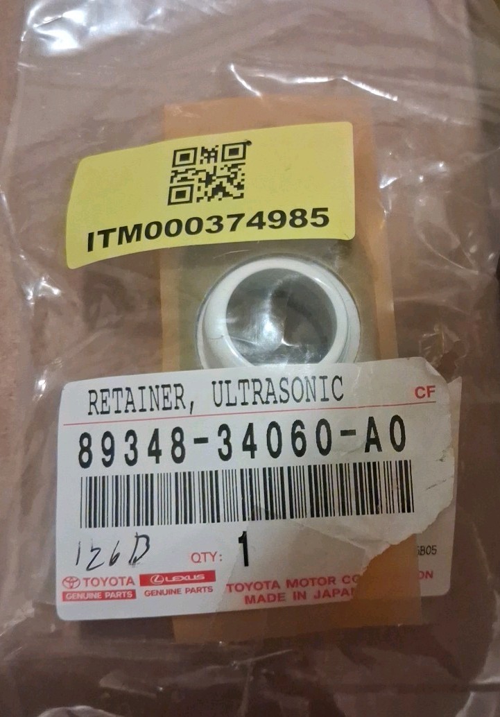 Oem 2022-2026 Toyota Tundra Parking Aid Sensor Housing Part # 89348-34060-A0