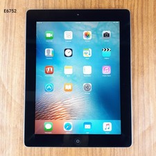 Apple iPad 2 A1395 16 GB Wi-Fi Only 9.7 Ich Black Working E6752