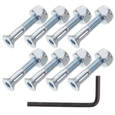 32-teiliges Skateboard-Schrauben- und Muttern-Montageset, Achsenschrauben-Set