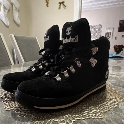 Timberland Black Mesh field boots /hiking boots US 9.5