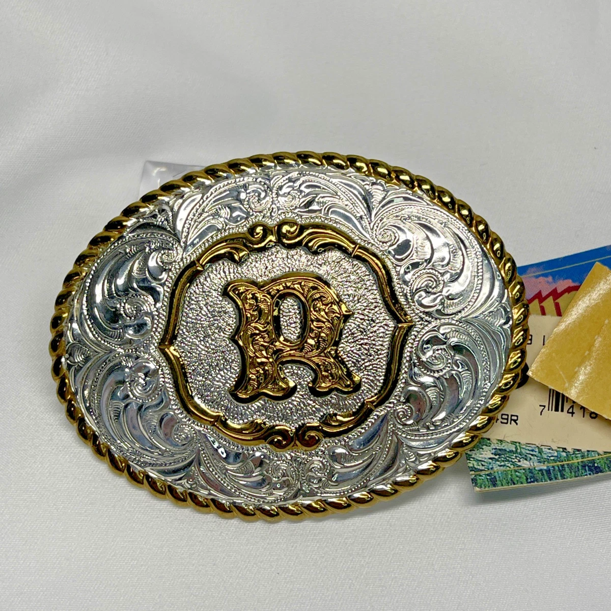 Crumrine Letters, Numbers & Symbols Vintage Belt Buckles for 