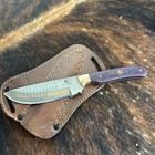 970 Blade Works Hand Made Hand Forged Steel Fixed Blade With Sheath — photo 7