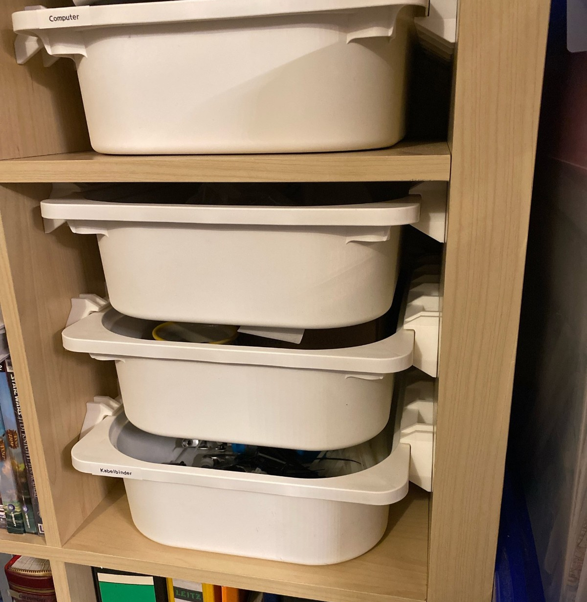 IKEA Trofast Box Adapters for Kallax (Set of 3 Shelves)