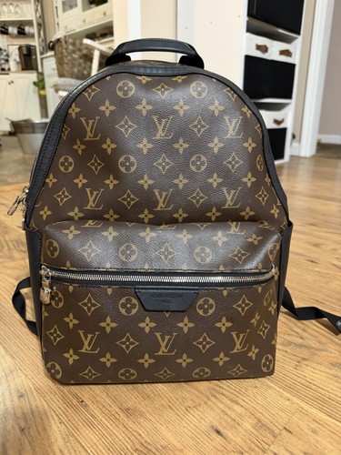 Louis Vuitton Discovery Backpack PM Brown Leather