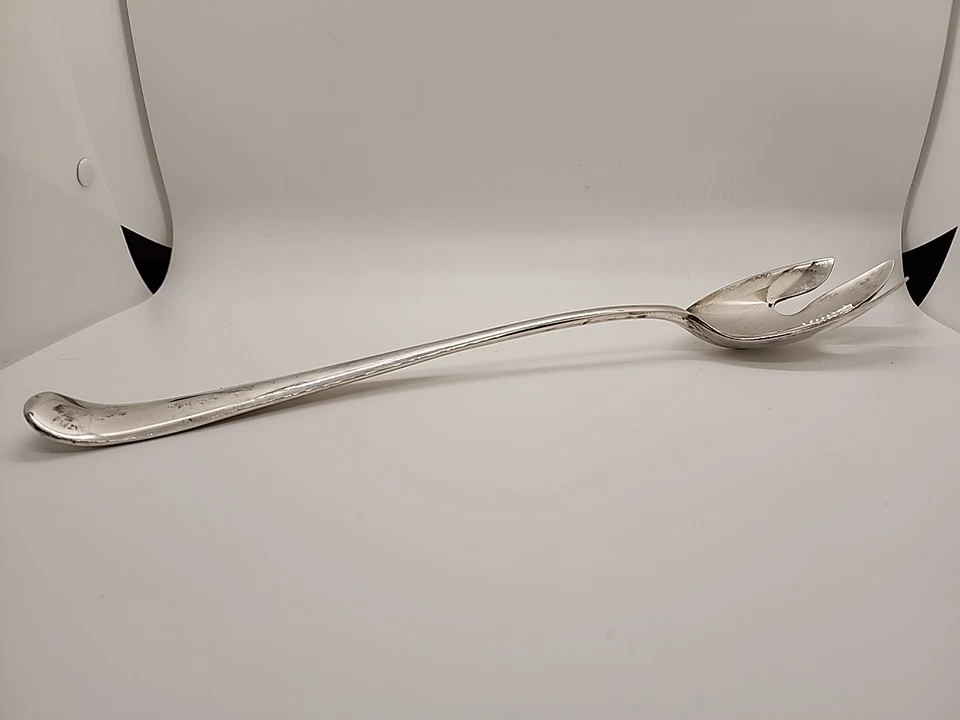 Вилка сервировочная для салата посеребренная грузинская Gerity 13 дюймов - Изображение 3 из 4