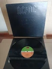 AC/DC BACK IN BLACK UK VINYL LP 1980 K50735 embossed sleeve and original inner