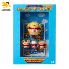 Sanrio Pompompurin 30th Anniversary Mascot Stickers  Postcard    