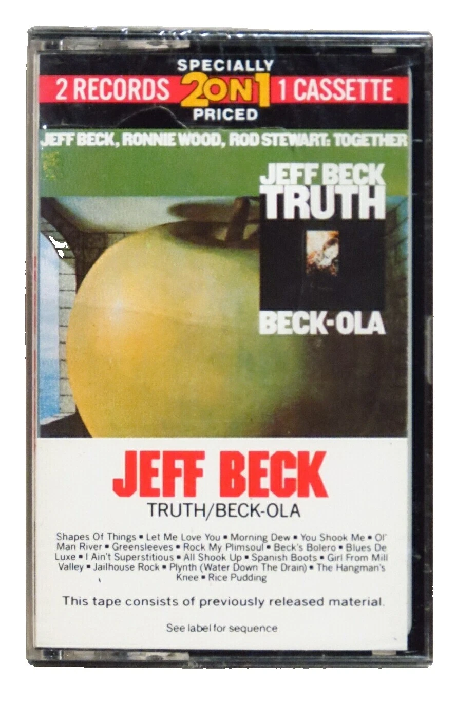 Jeff BECK casetes de música pop