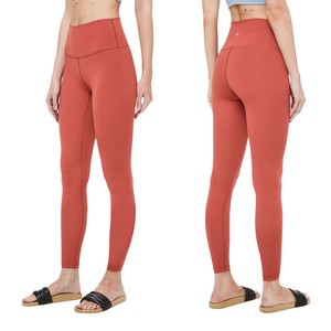 burnt orange lululemon leggings