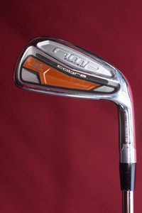 Cobra-Amp-Forged-7-iron-Dynamic-Gold-S300-stiff-steel-s-2f-fitting-demo-ex
