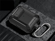 Luxury Shockproof Switch Full Protective Case For AirPods Pro 2 3 1 W/Keychain