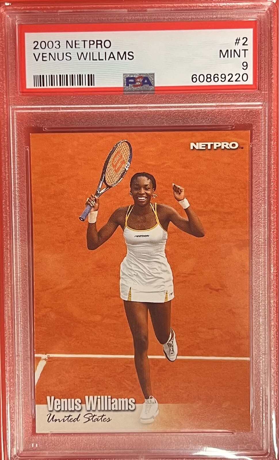 2003 NetPro - #2 Venus Williams (RC)