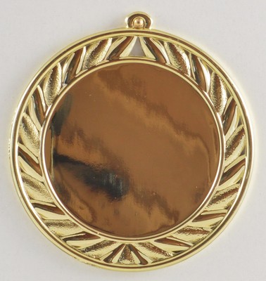 Medaille Metall 70mm incl Emblem gold-, silver und bronzefarben mit Band