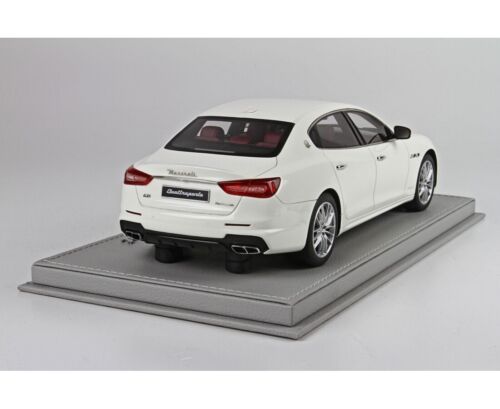 Clearance BBR Maserati Quattroporte MY17 Gran Sport White, Limited 50 pcs 1/18 - Picture 2 of 2