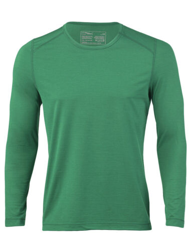 ENGEL SPORTS - Uomo Long Sleeve - 150 g/m2 Lana e Seta - Camicia Lunga - Foto 4 di 5
