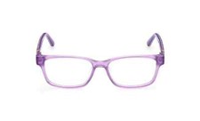 GUESS GU9201 081 Clear Purple Plastic Optical Eyeglasses Frame 49-14-135 Petite