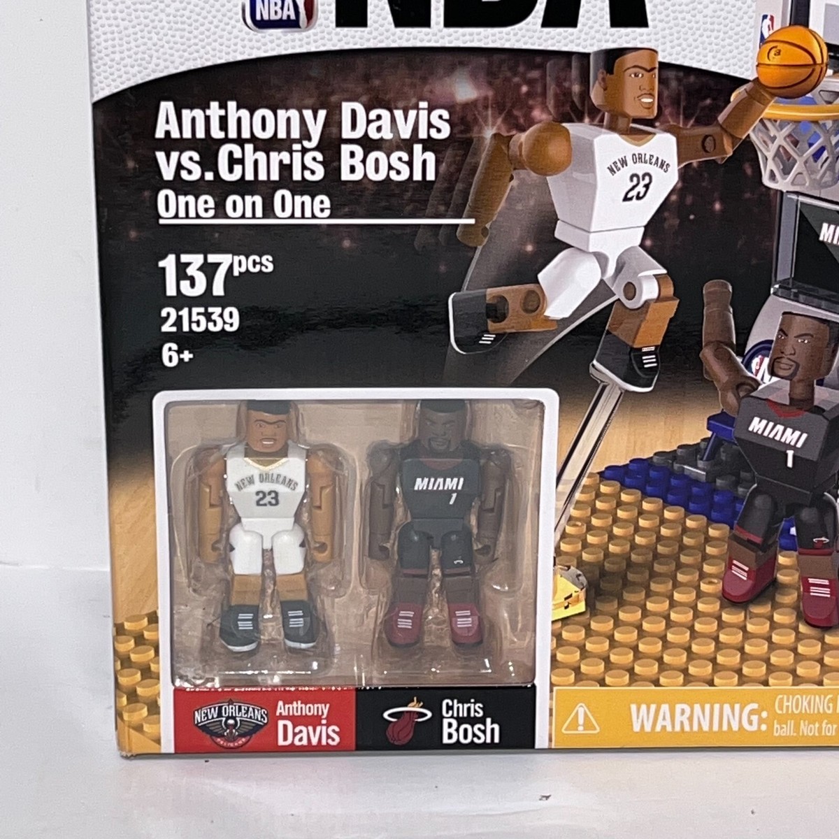 Rare C3 Construction NBA Anthony Davis vs Chris Bosh One on One
