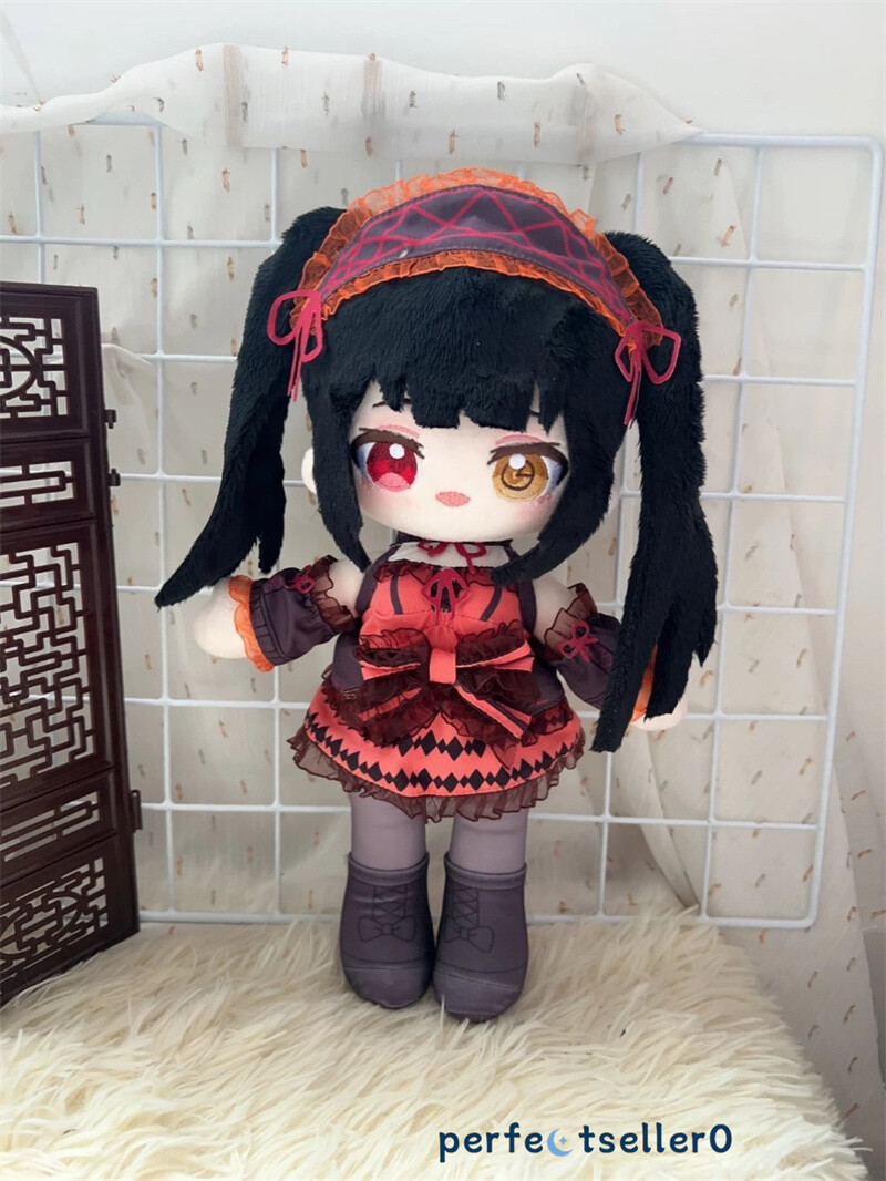 DATE A LIVE Tokisaki Kurumi Doll Plush Stuffed Soft Kids Toys 30cm