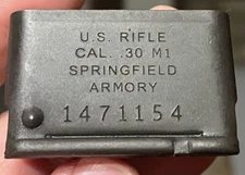 SA Made Clip With Your Choice Of Marking, Custom Engraved M1 Garand En Bloc Clip