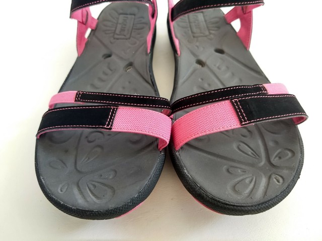 Jambu Beach Terra Marine Womens Size 11M Black/Pink Slip On Flip Flops Sandals | eBay