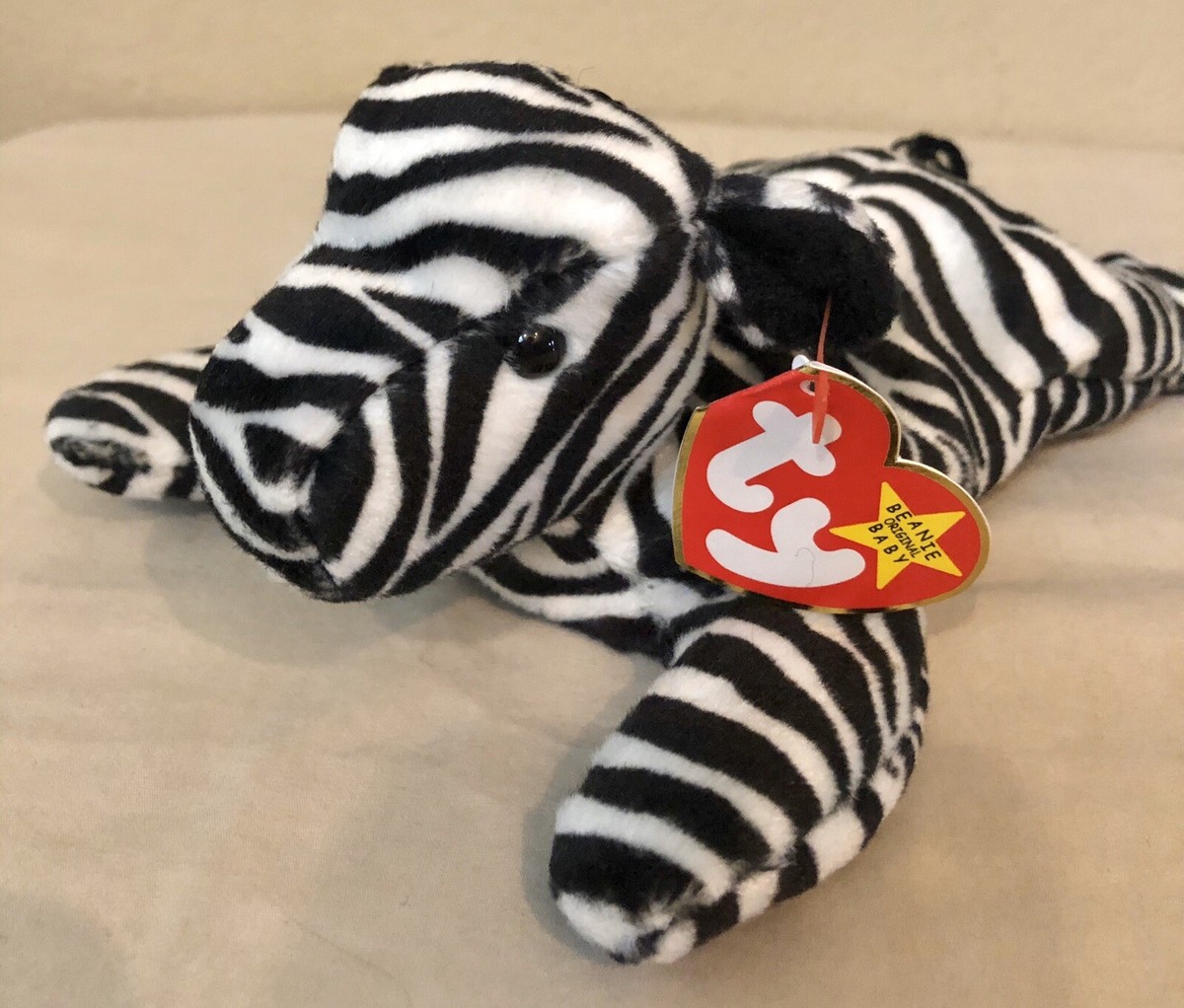 Ziggy the Zebra Ty The Beanie Babies Collection December 24, 1995