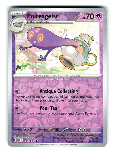 Pokemon - Obsidian Flames Reverse Holo Singles - Choose Your Card - Picture 90 of 177
