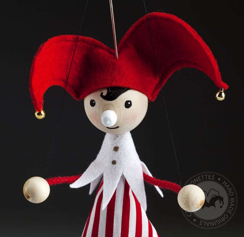 Little Jester - Handmade Marionette Puppet