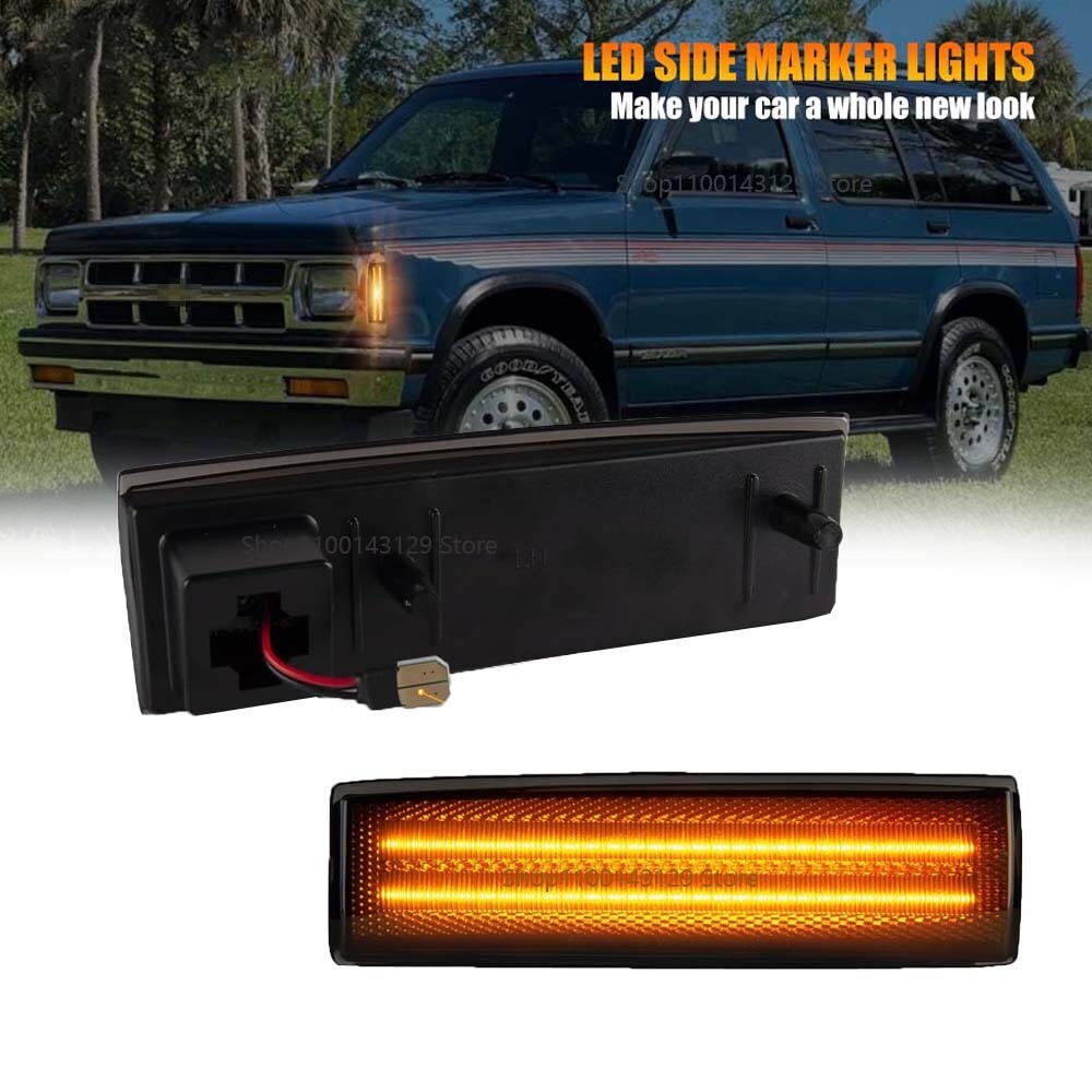 Luces Marcador Lateral Led Ahumado D-lumina Para Autos