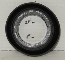 Snap on Collapsible Lens Hood 55mm