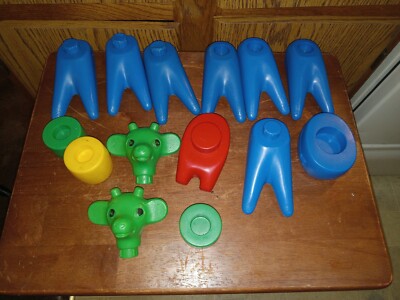 VtG Tupperware Tupper Toy Zoo IT Yourself Dog Giraffe Elephant Replacement Piece