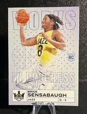 2023-24 Court Kings BRICE SENSABAUGH Rookie *Works In Progress* ~ Jazz