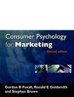 Consumer Psychology for Marketing by Gordon Foxall (Paperback, 1998)
