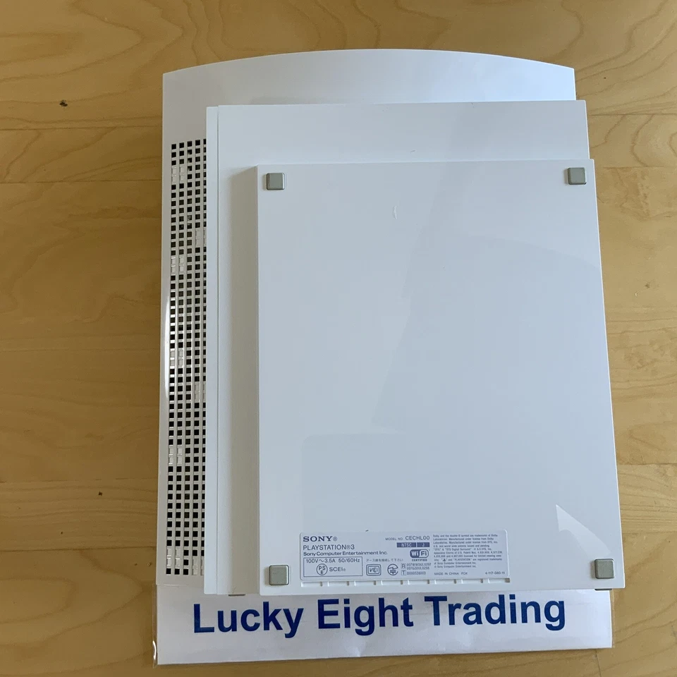 PS3 керамический белый 80GB CECHL консоль полный аксессуары PlayStation 3 Fat [CC] - Изображение 4 из 4