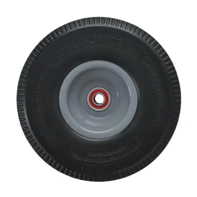MAGLINER 10 In. X 3-1/2 In. Hand Truck Wheel Microcellular Foam With Sealed Bearings
