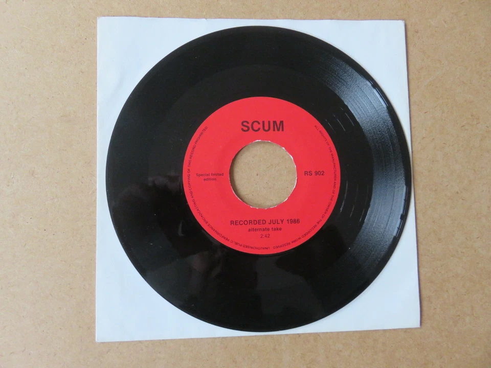 NICK CAVE Live '86 Scum Alternate Take Recorded 1986 RARE ONE SIDED 7" RS902 - Imagem 2 de 4