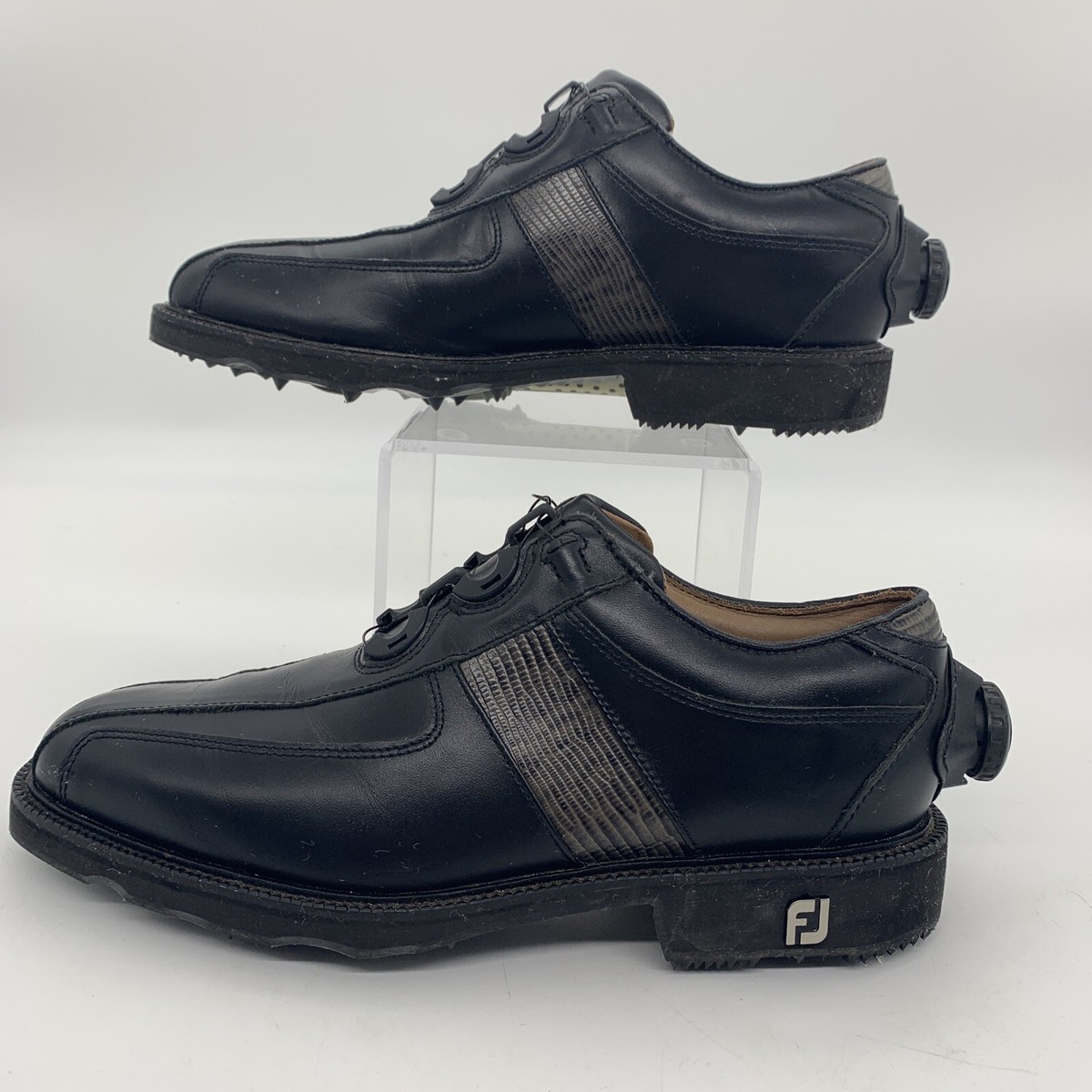 FOOTJOY ICON SPORT WITH BOA アイコンMYJOYS Footjoy Myjoys FJ ICON Boa Lacing Mens Golf Shoes 52150 Blk