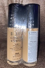 x2 Milani DEEP BEIGE 06A Conceal + Perfect 2-in-1 Foundation + Concealer 1oz