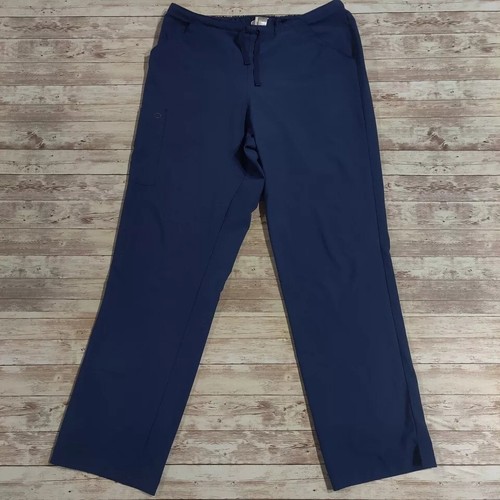 Wonderwink Scrub Pants Womens Large Classic Fit Navy Blue Medical 12773