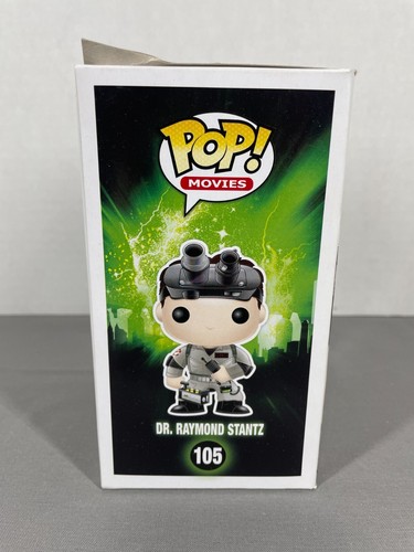 Funko Pop! Movies Ghostbusters DR. Raymond Stantz #105 Vinyl Figure - Picture 4 of 6