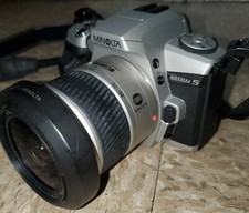 Minolta Maxxum 5 35MM SLR Film Camera W AF 28-80MM Lens UNTESTED WITH FILM