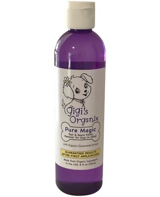 Gigi's Organix ''Pure Magic'' Tear Stains Remover for Small Dogs 8 oz.