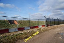 Photo 12x8 New security fencing at Manchester Airport Morley/SJ8282 The n c2013