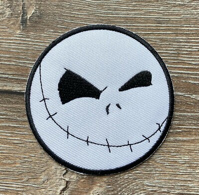 Nightmare Before Christmas Patch Aufnäher Bügelbild Movie Film Horror