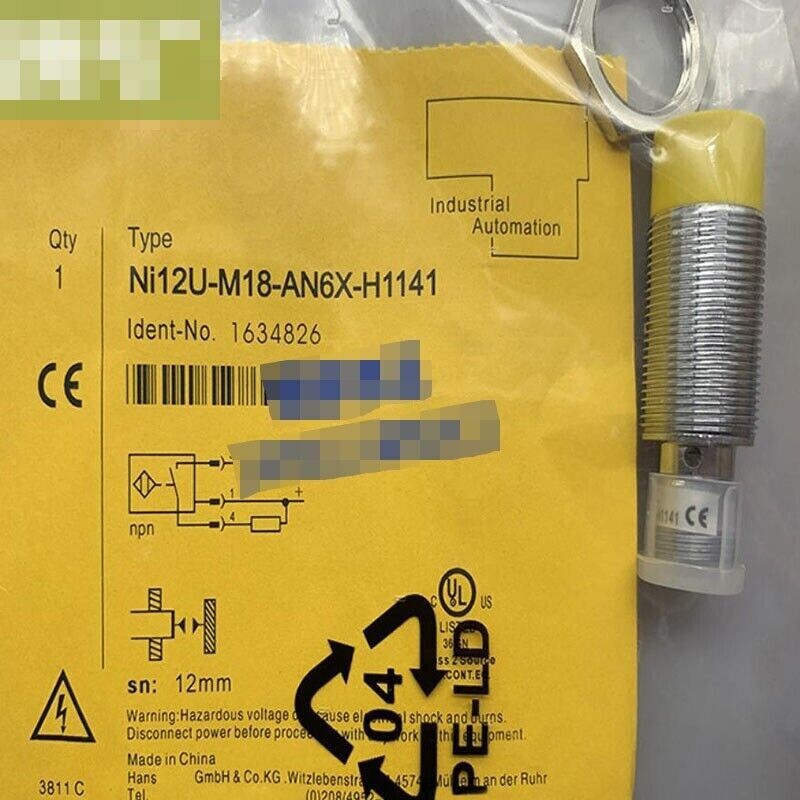 New in box Turck Ni12U EM18 AP6X H1141 Proximity Sensor (1PCS New in box Turck Ni12U EM18 AP6X H1141 Proximity Sensor (1PCS