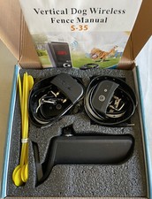 SUNSUN Electronics Vertical Wireless Fence Manual S-35 NEW OPEN BOX